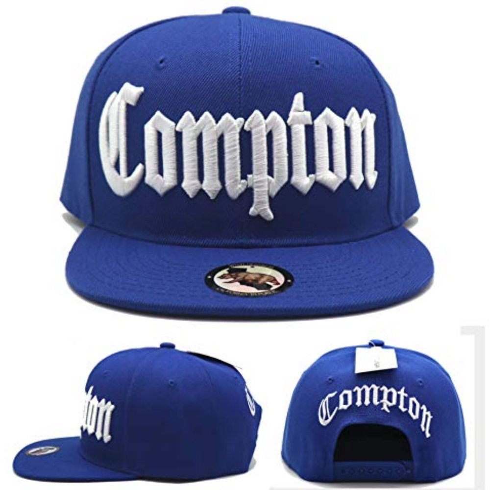 Compton Wynn Headwear Old English Banner Snapback Hat